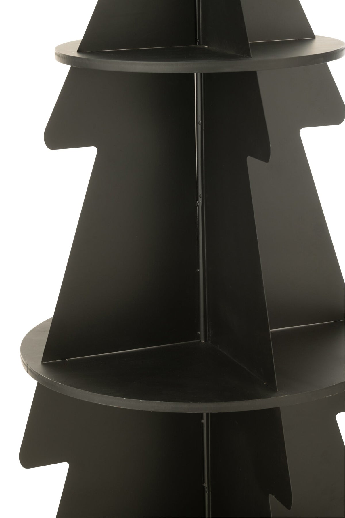 Rack X'mas Tree Metal Black Medium