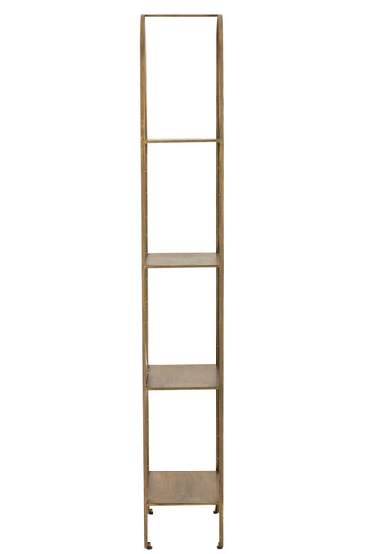Rack Var Iron Gold Colored