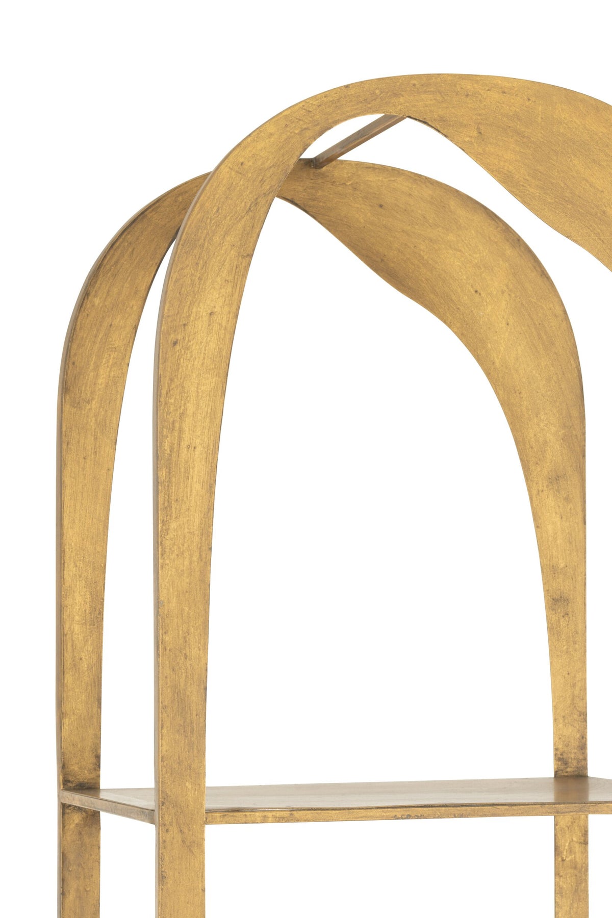 Rack Var Iron Gold Colored