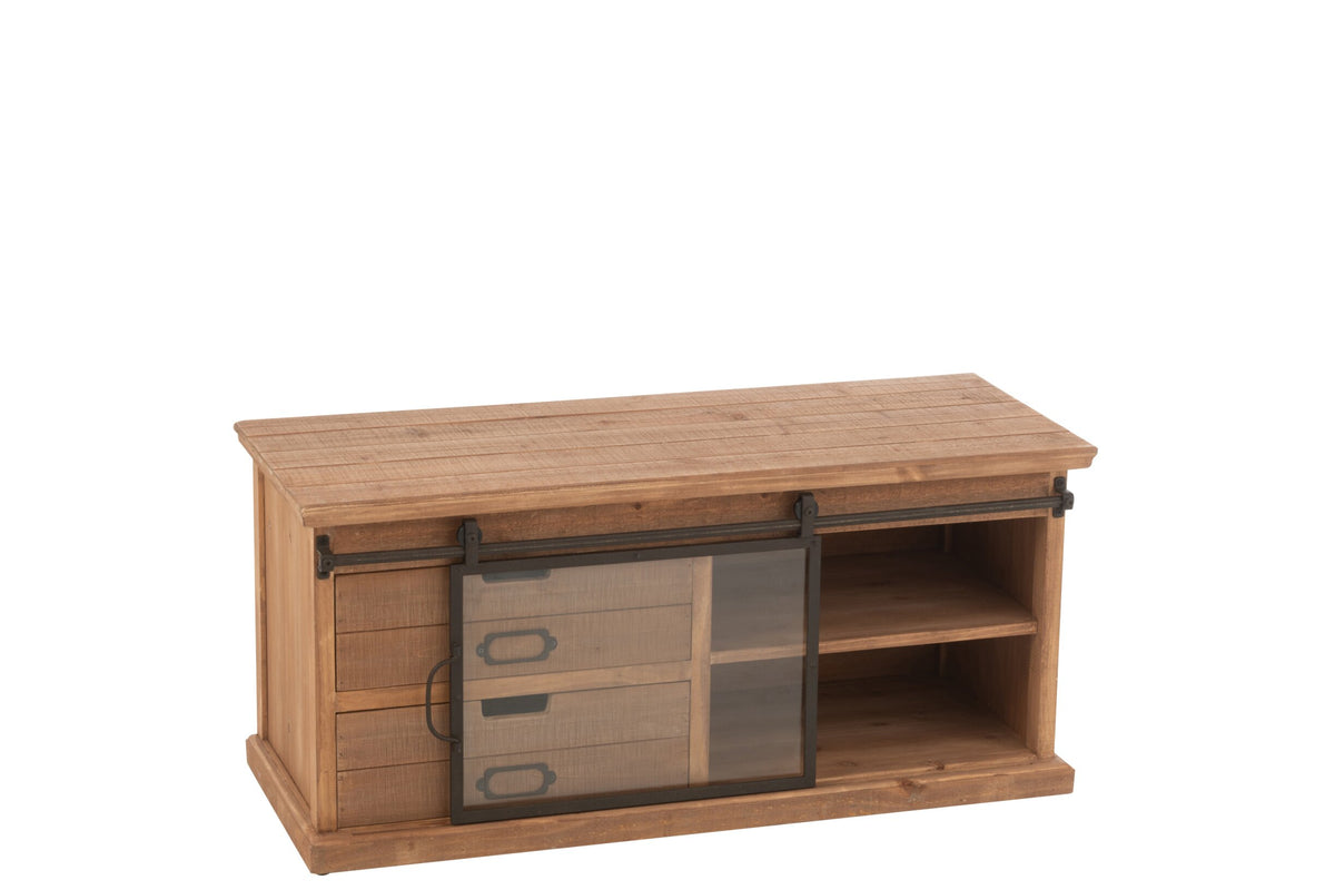 TV Stand Sia MDF Natural