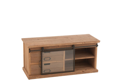 TV Stand Sia MDF Natural