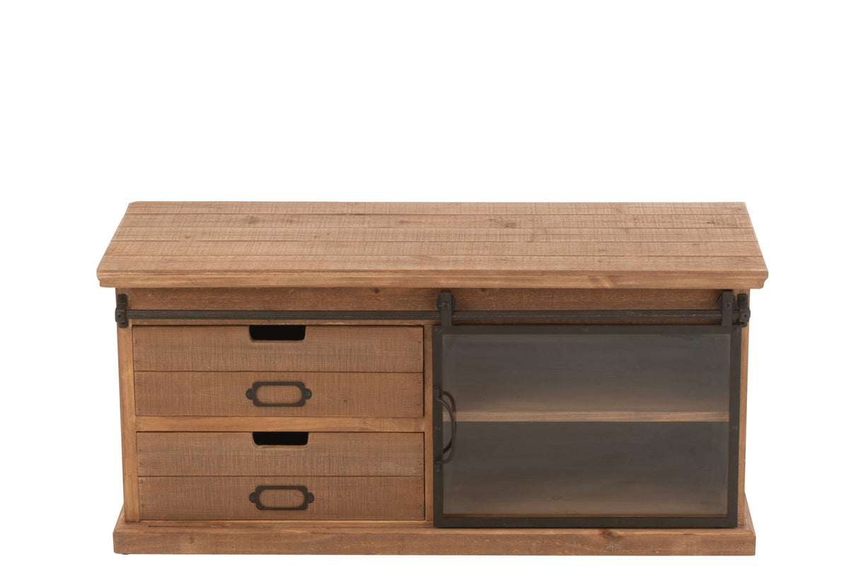 TV Stand Sia MDF Natural