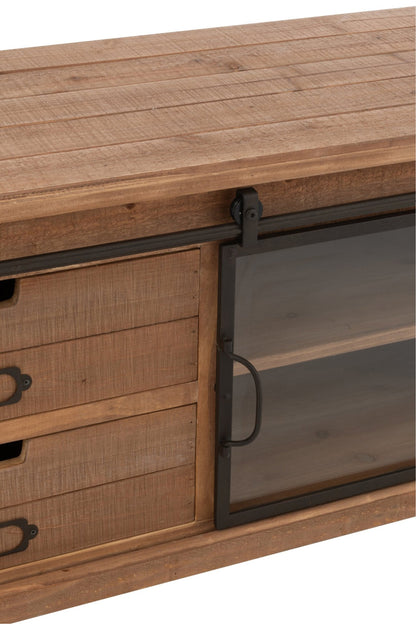 TV Stand Sia MDF Natural