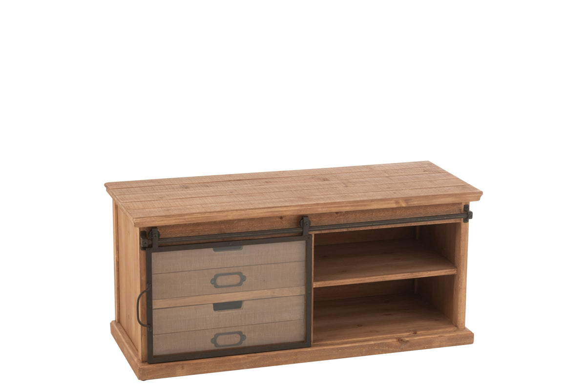 TV Stand Sia MDF Natural