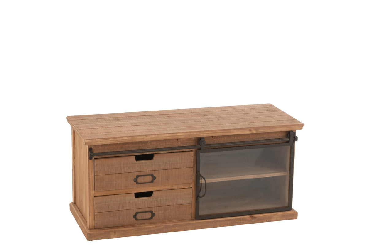 TV Stand Sia MDF Natural