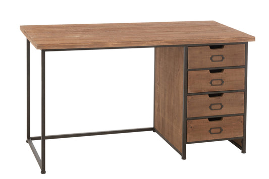 Desk Moa MDF Natural