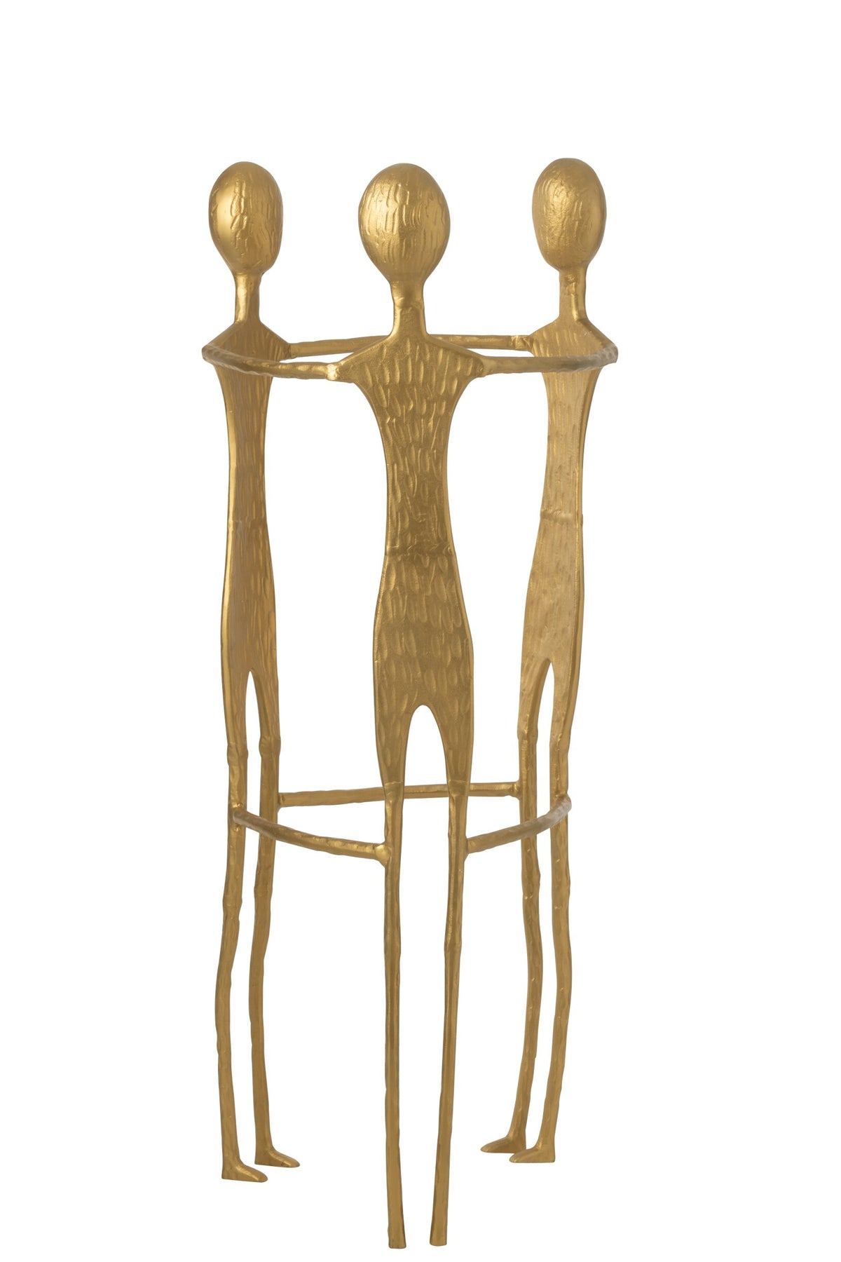 Figure 3 Men Aluminium Gold Colored