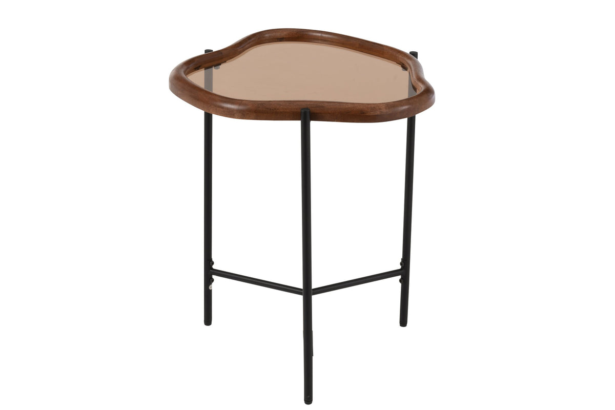Coffee Table Zir Glass Multicolored