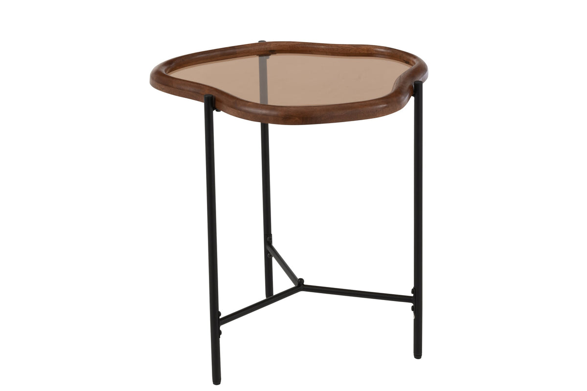 Coffee Table Zir Glass Multicolored
