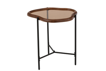 Coffee Table Zir Glass Multicolored