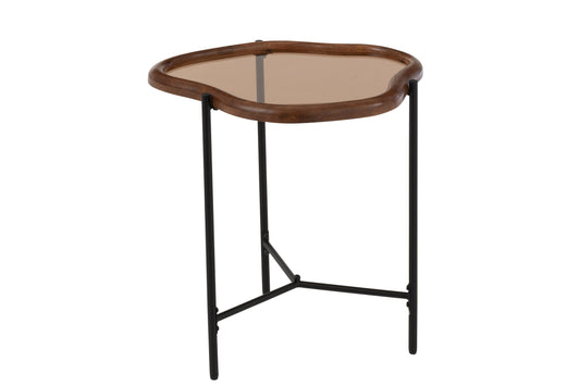 Coffee Table Zir Glass Multicolored