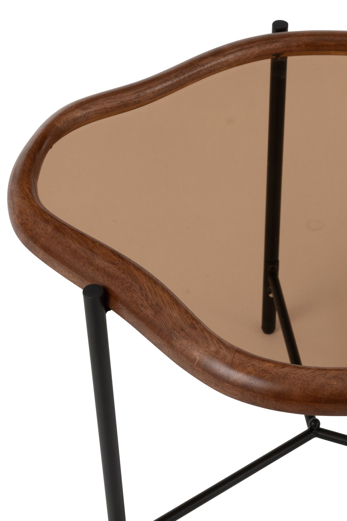 Coffee Table Zip Glass Multicolored