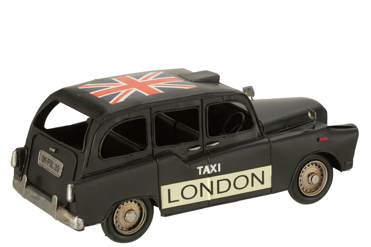 Car Antique Metal Black