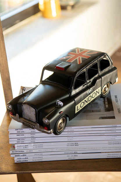 Car Antique Metal Black