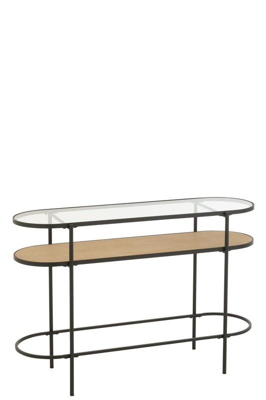 Console Iron Natural/Black