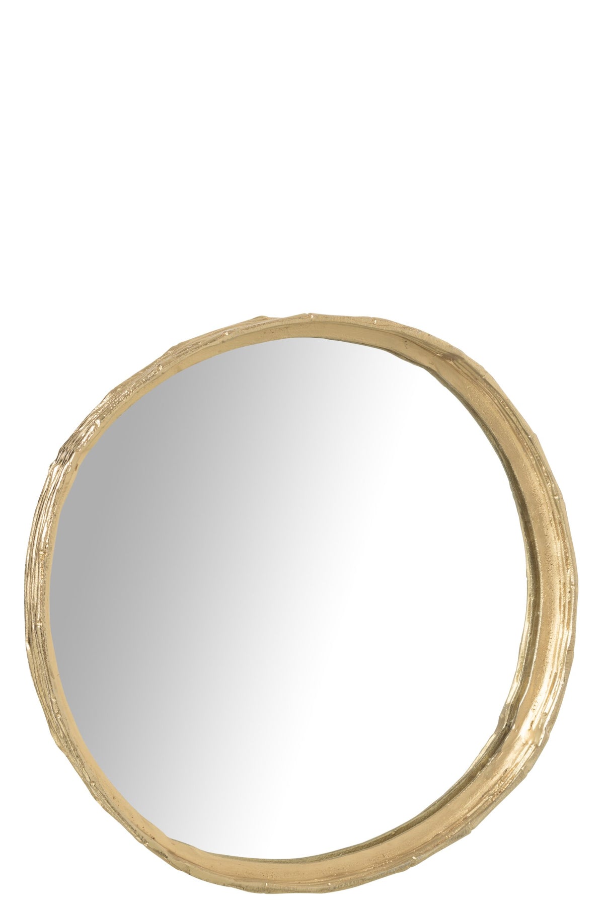 Plateau en aluminium couleur or