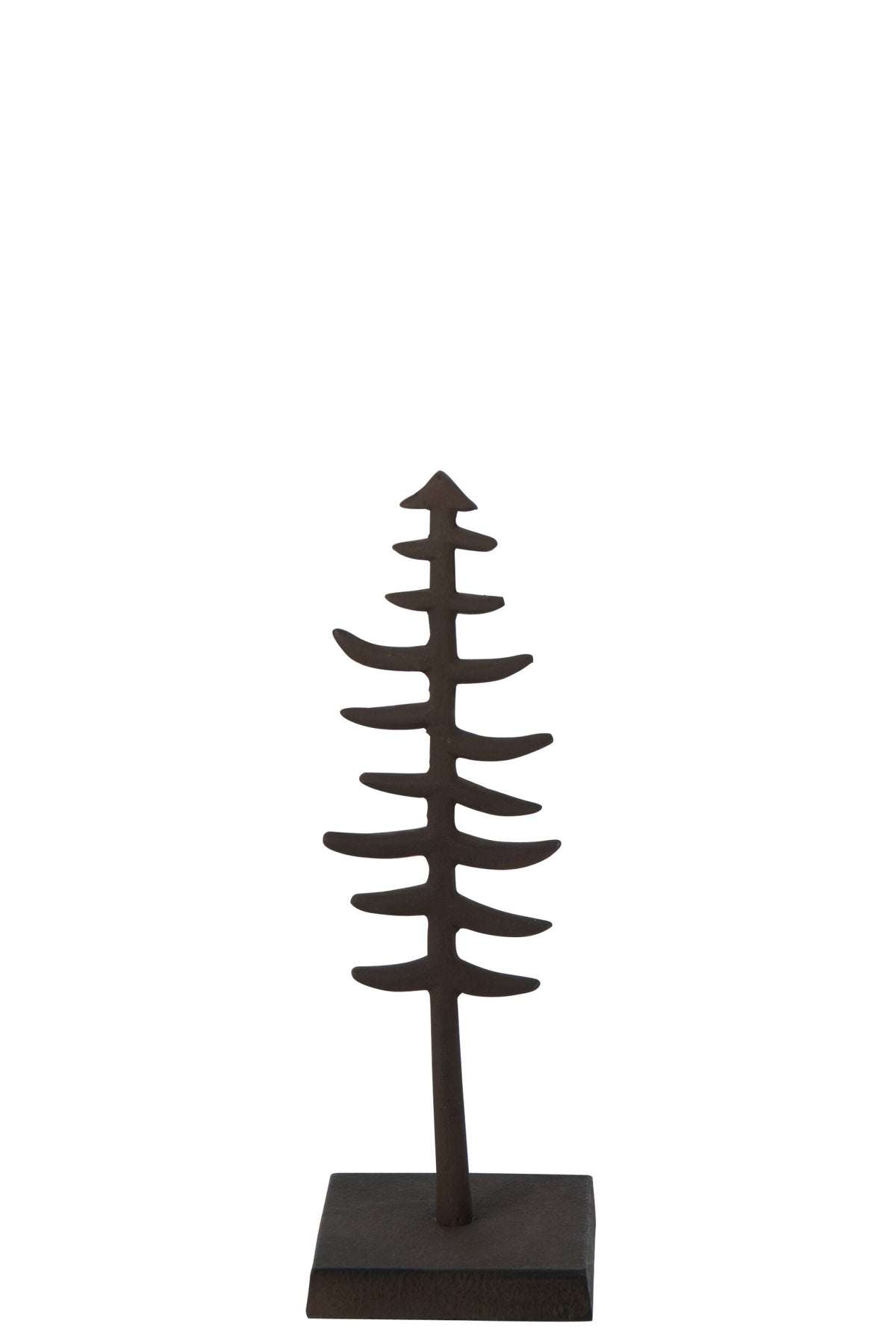 Christmas Tree Aluminium Dark Brown Small