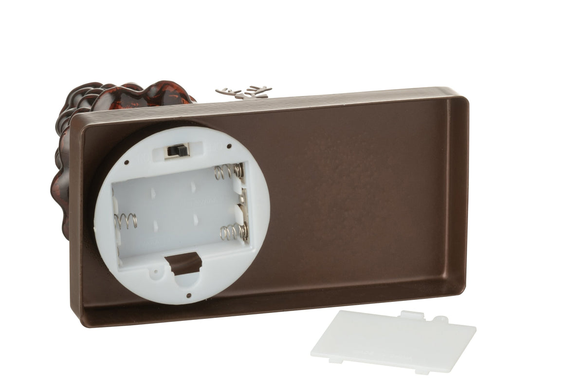 Tree LED Winter Iron Rust Brown/Brown