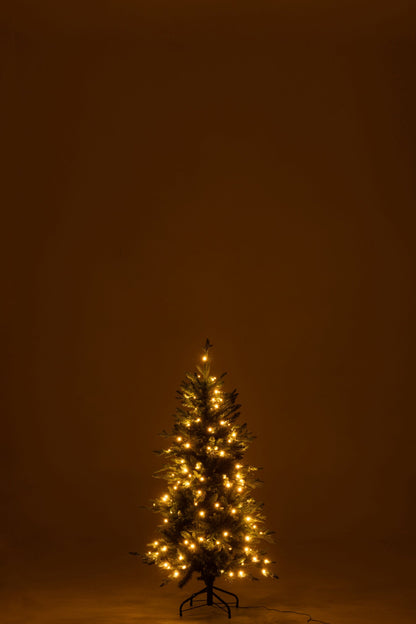 Christmas Tree 160 LED Artificial Dark Green Small