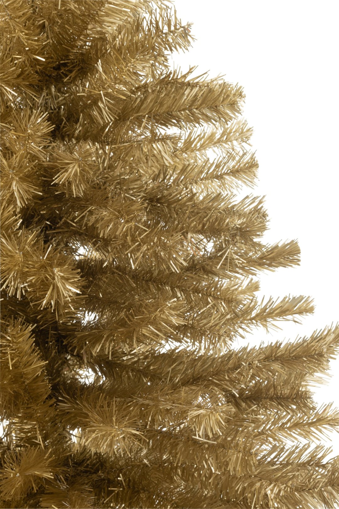 Christmas Tree Artificial PVC Gold Colored Large