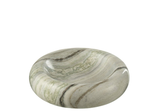 Serving Bowl Marble Black/Light Grey Small