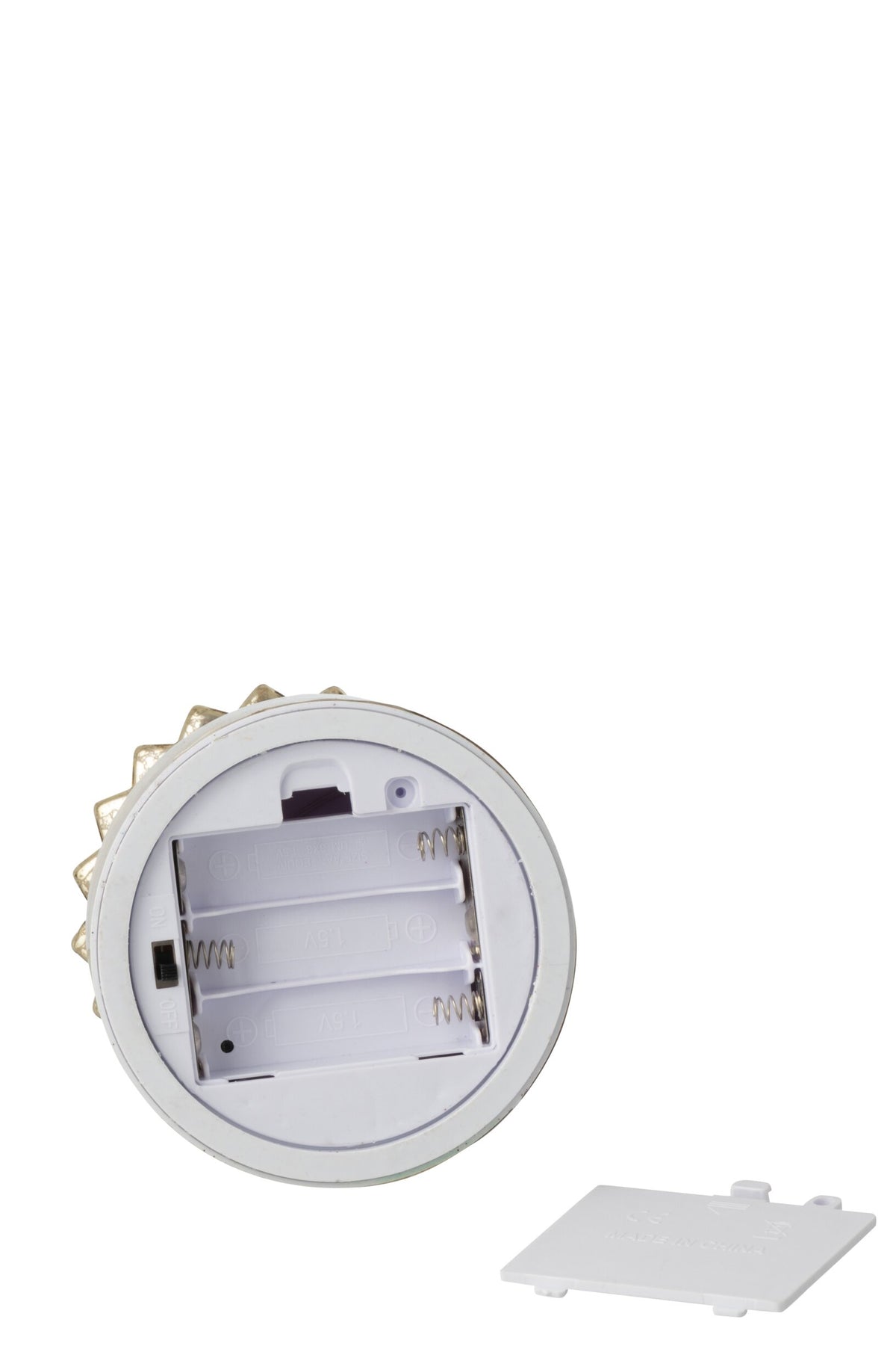 Tree LED Turning Glass Gold Colored Small