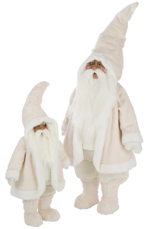 Santa Claus Glasses Polyester White