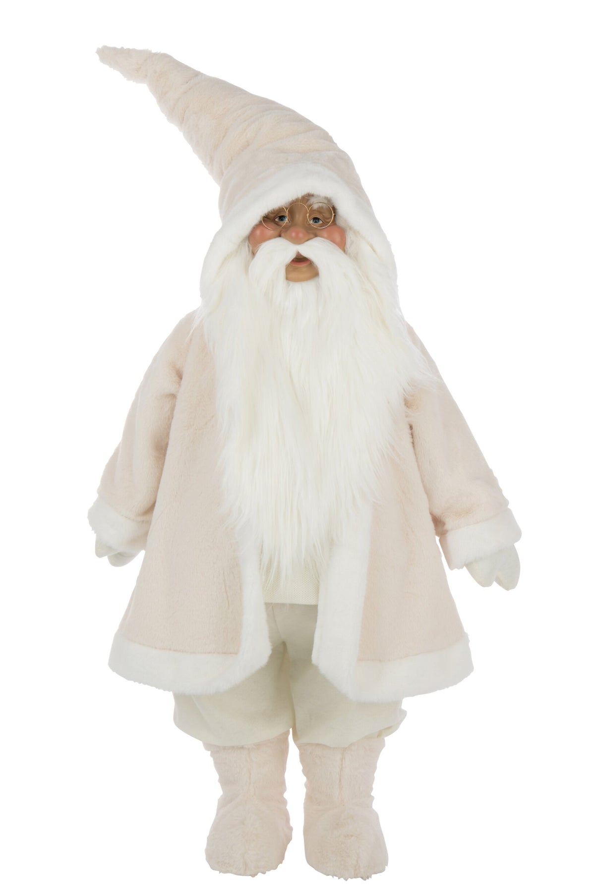 Santa Claus Glasses Polyester White