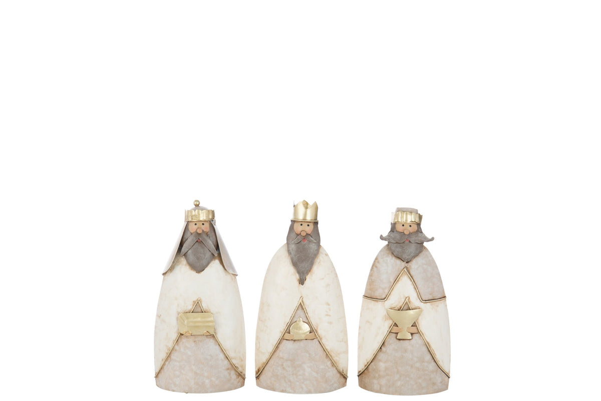 Three Kings Gift Metal Multi Assortment Of 3