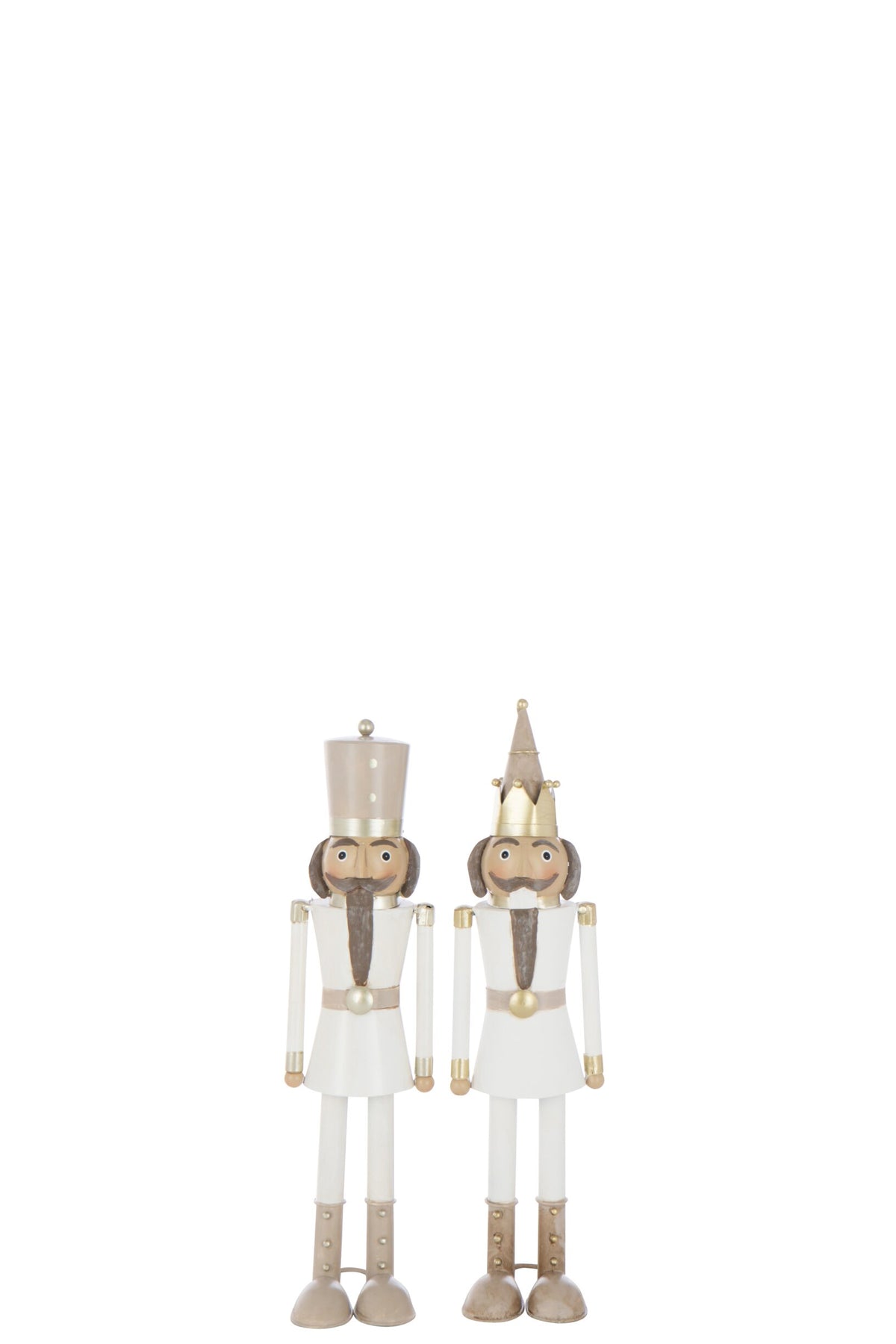 Nutcracker Moustache Metal Multi Small Assortment Of 2