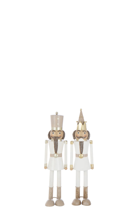 Nutcracker Moustache Metal Multi Small Assortment Of 2