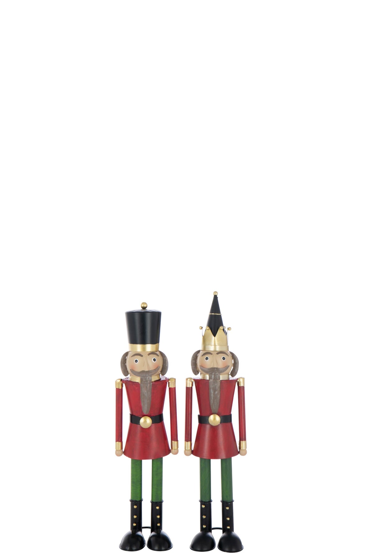 Nutcracker Moustache Metal Multi Small Assortment Of 2