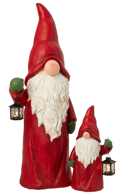Gnome Lantern Magnesium Multicolored Large