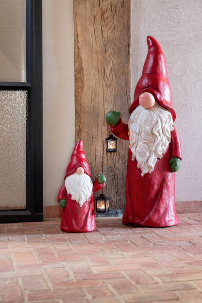 Gnome Lantern Magnesium Multicolored Large