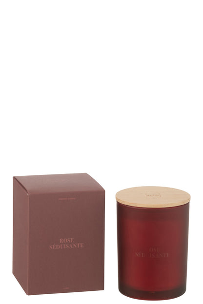 Geurkaars Accords Essentiels Rose Seduisante-52h