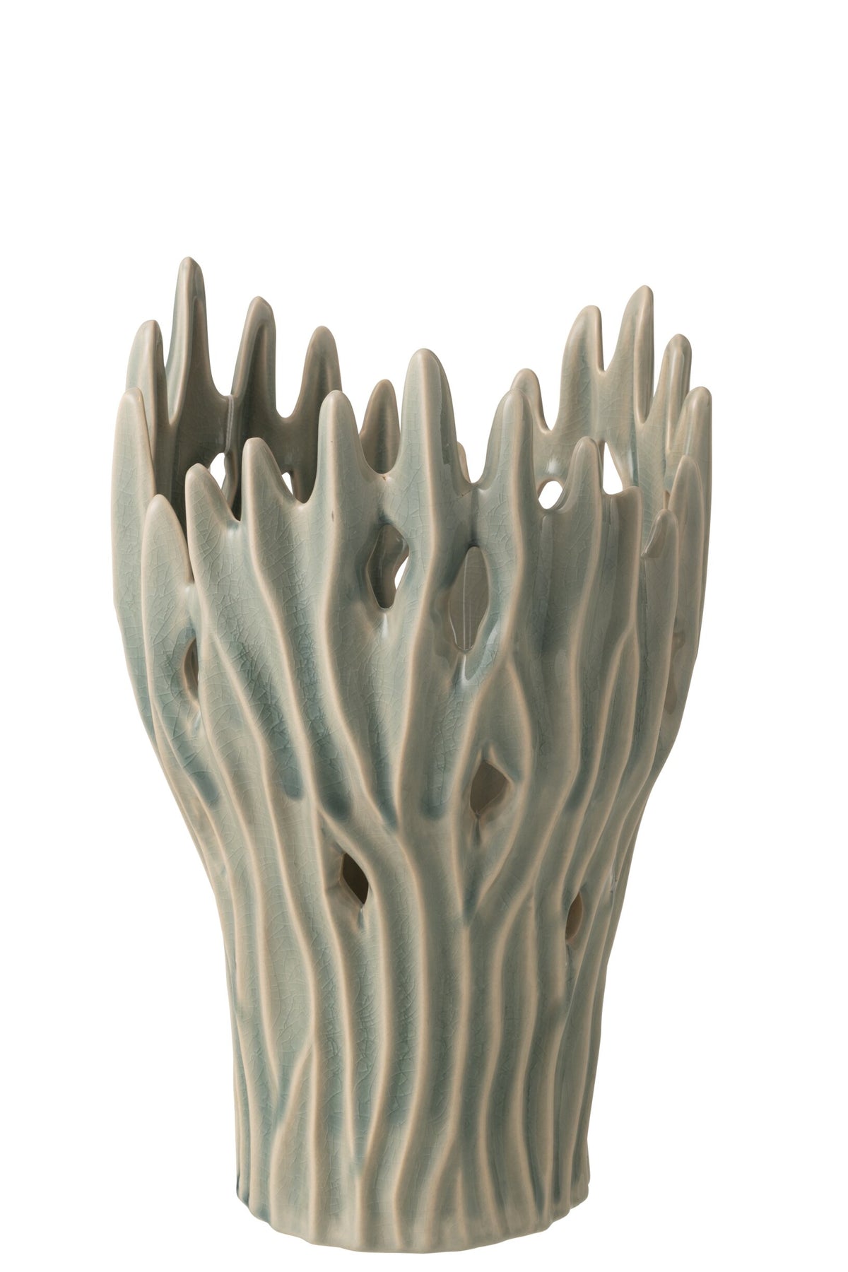 Vase Amy Porcelain Light Blue Large