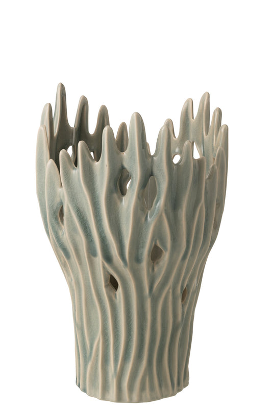 Vase Amy Porcelain Light Blue Large