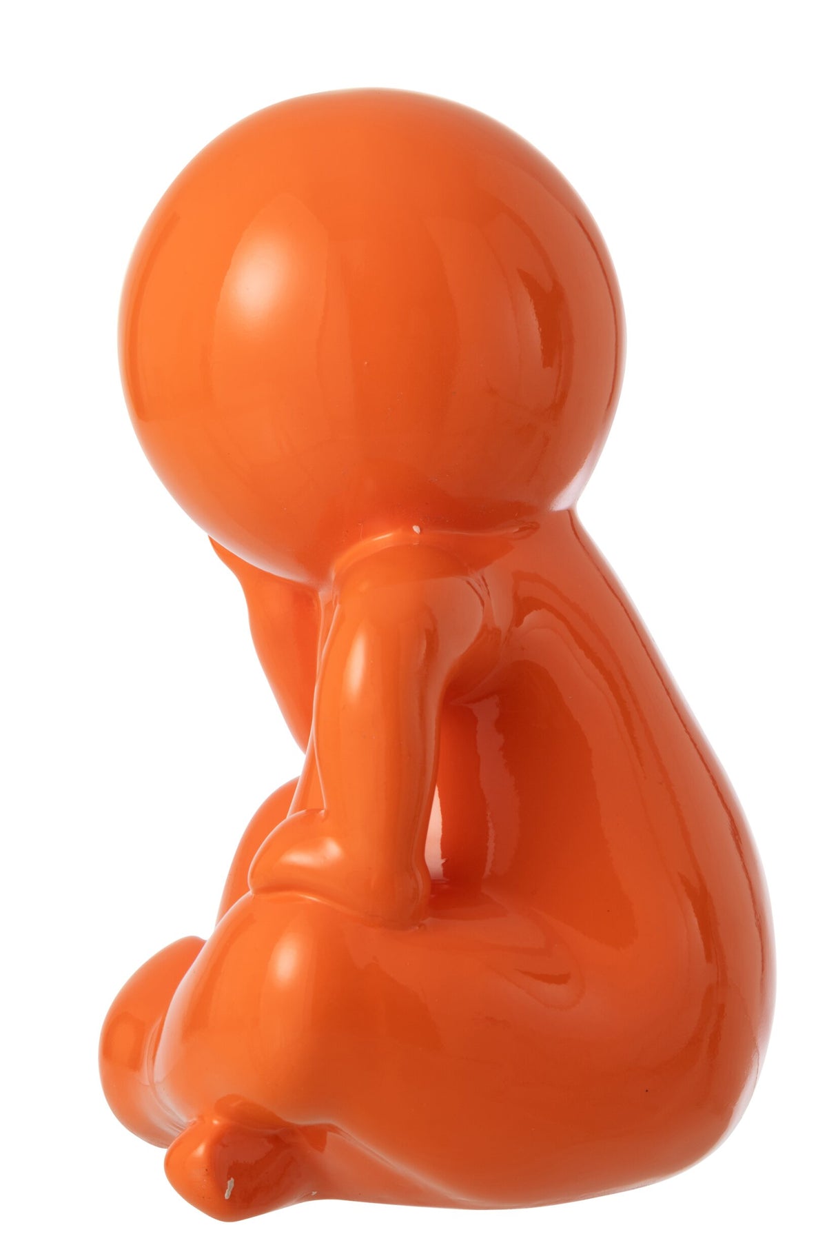 Figurine Marcel Resin Dark Orange