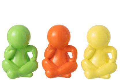 Figurine Marcel Resin Green