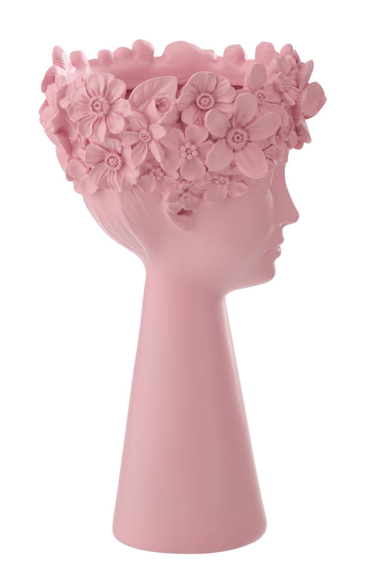 Flowerpot Head Limepowder Light Pink Large