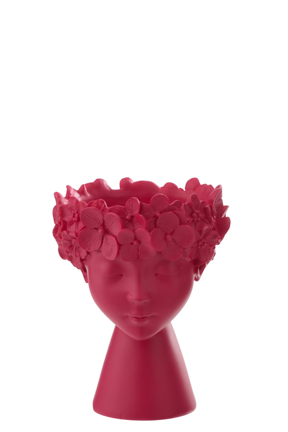Flowerpot Head Limepowder Fuchsia Small