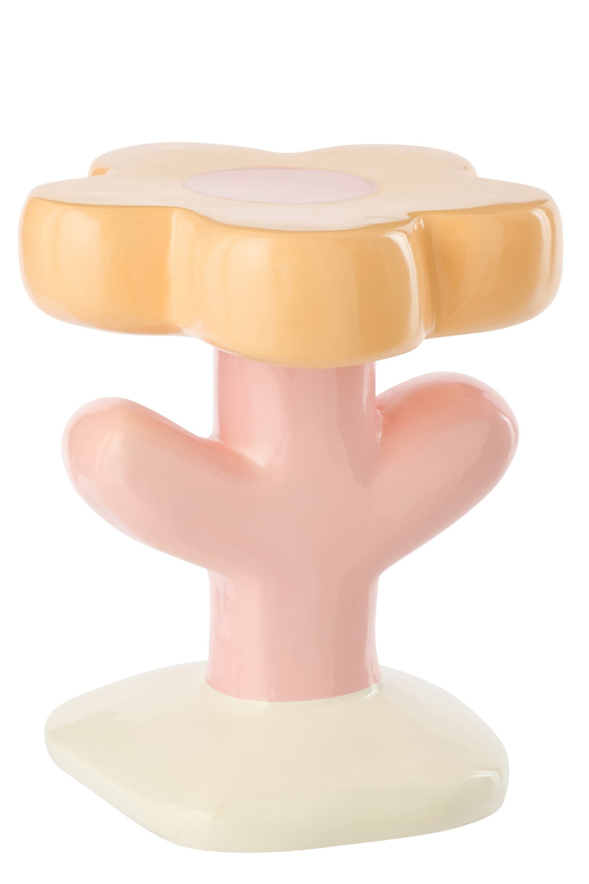 Side Table Flower Ella Fibreglass Multi