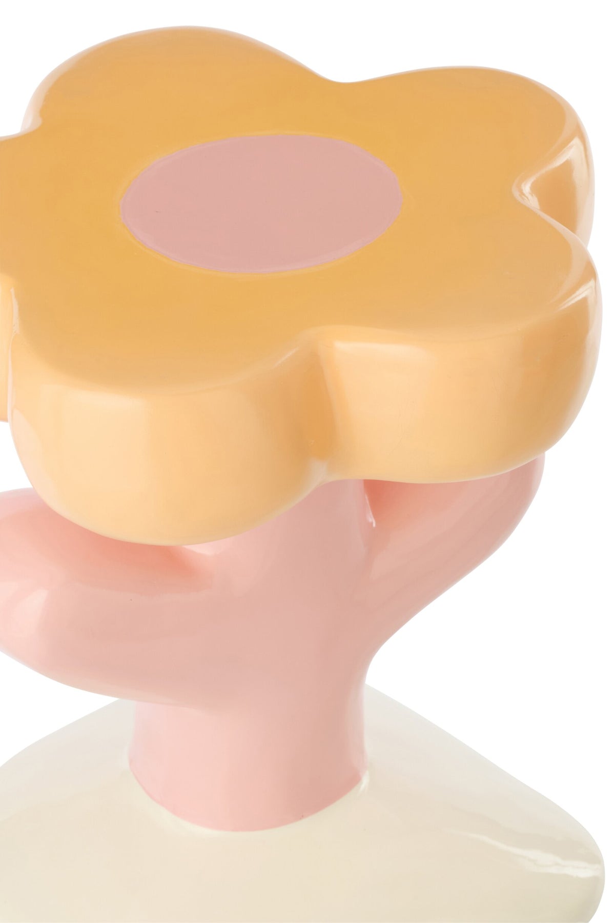 Side Table Flower Ella Fibreglass Multi