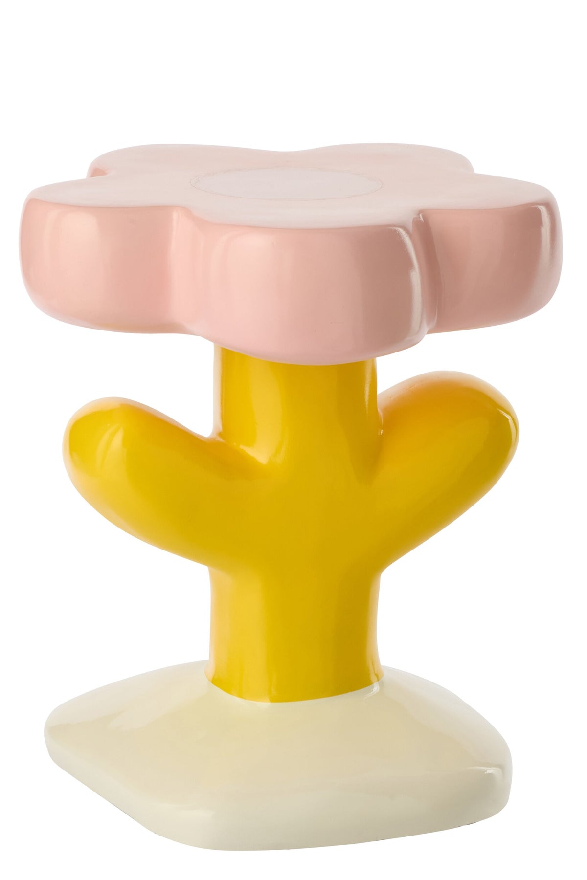 Side Table Flower Mia Fibreglass Multi