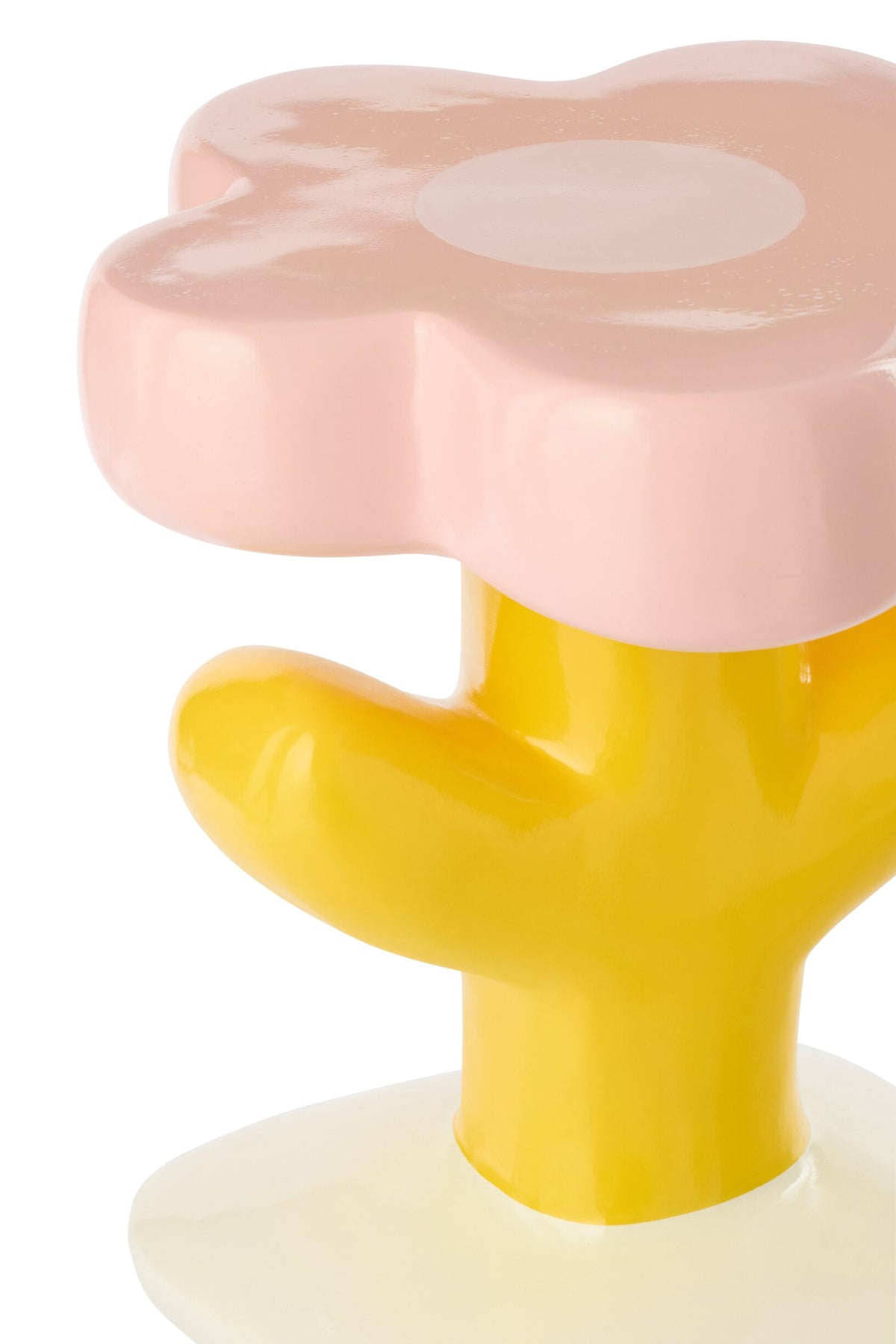 Side Table Flower Mia Fibreglass Multi