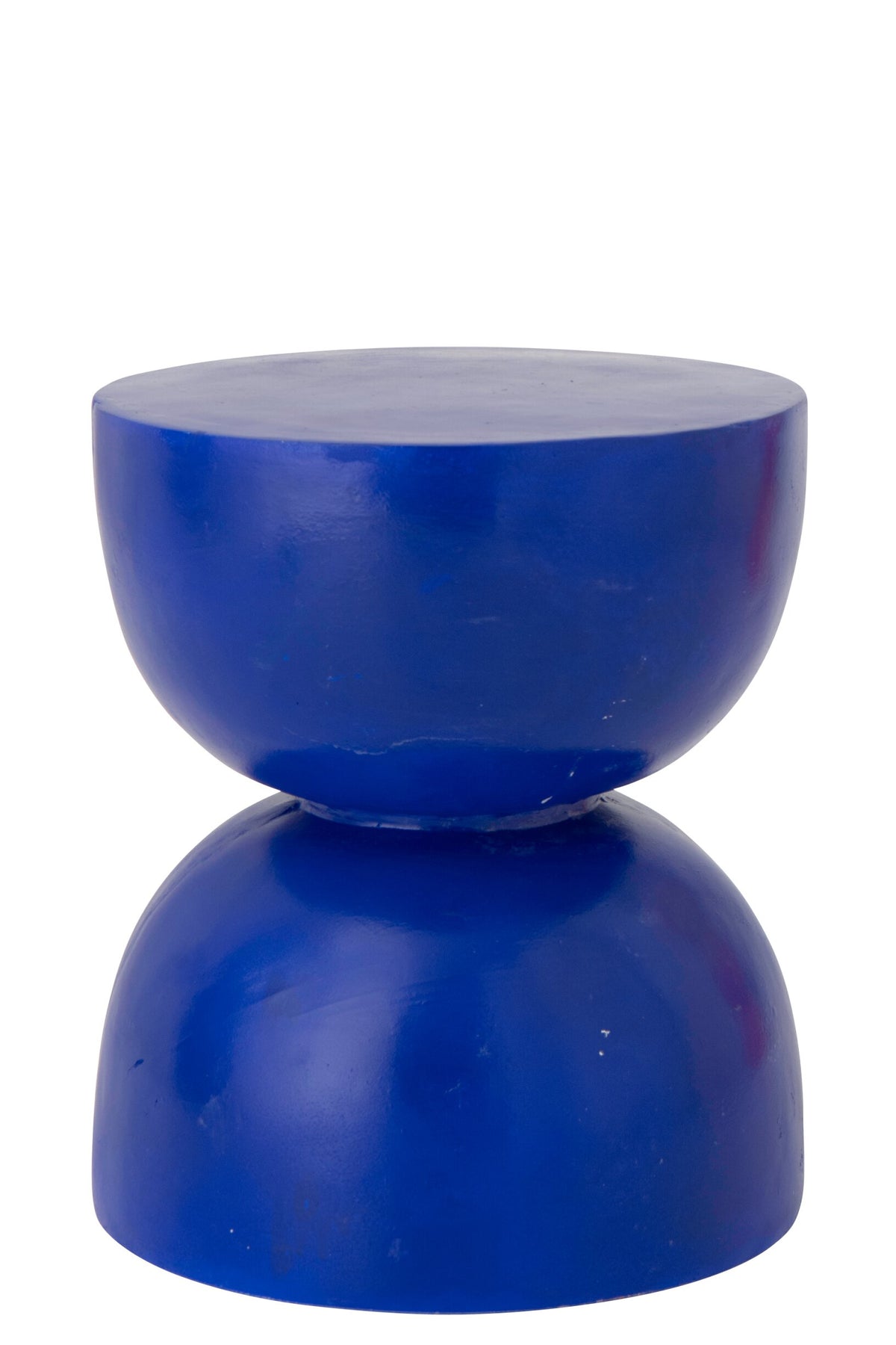 Side Table Hourglass Magnesium Cobalt Blue