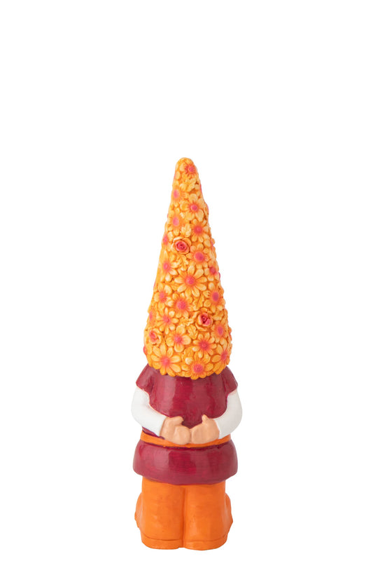 Gnome Flower Hat Magnesium Multicolored Medium
