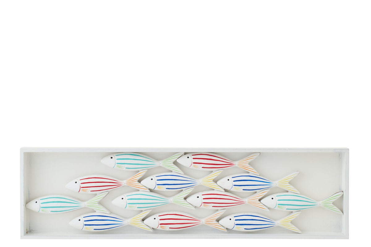 Wall Objects Fish MDF Multi