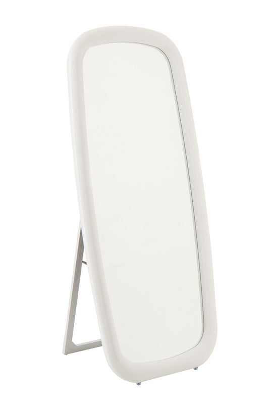 Wall Mirror Rectangle Mdf/Paint White