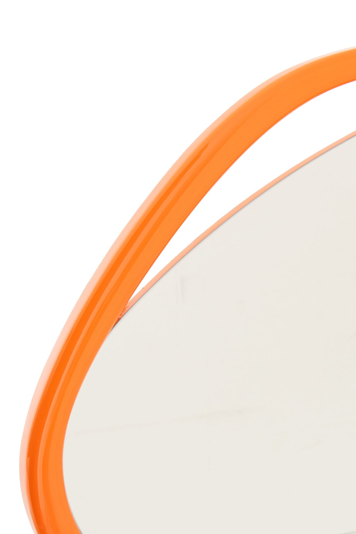 Wall Mirror Irregular Mdf/Paint Orange